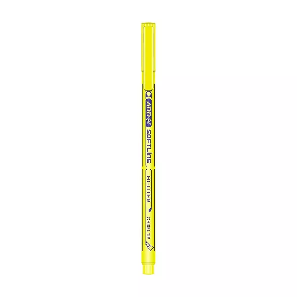 Add Gel Hi-Lighter Pen Yellow Color