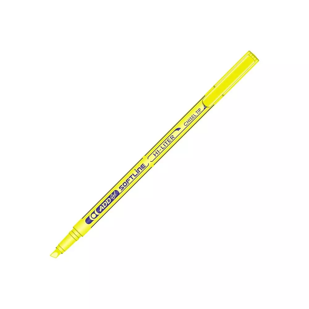 Add Gel Hi-Lighter Pen Yellow Color