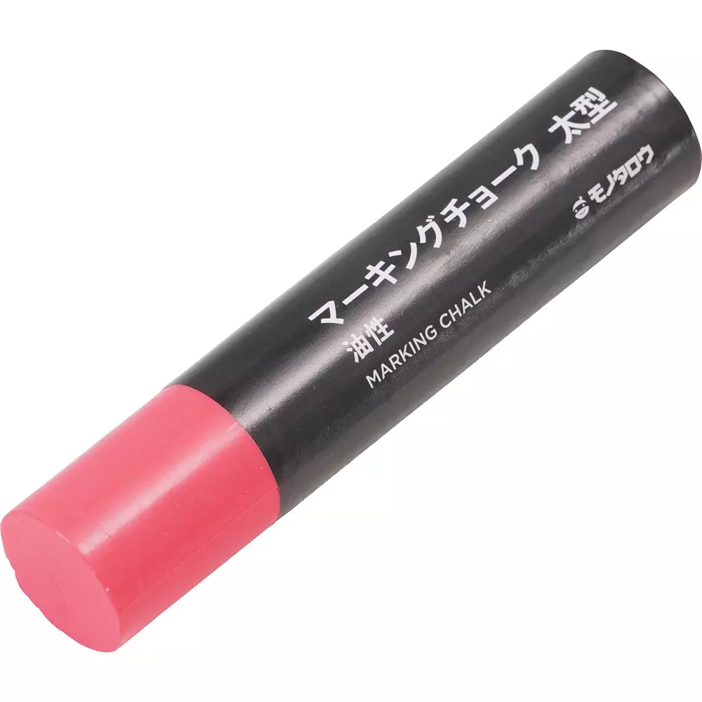 MonotaRO Marking Chalk Paraffin Wax + Pigment Fluorescent Pink Φ20x95 mm, 66573833