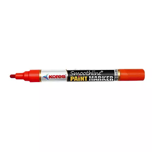 Kores Paint Markers Red (Pack of 10)