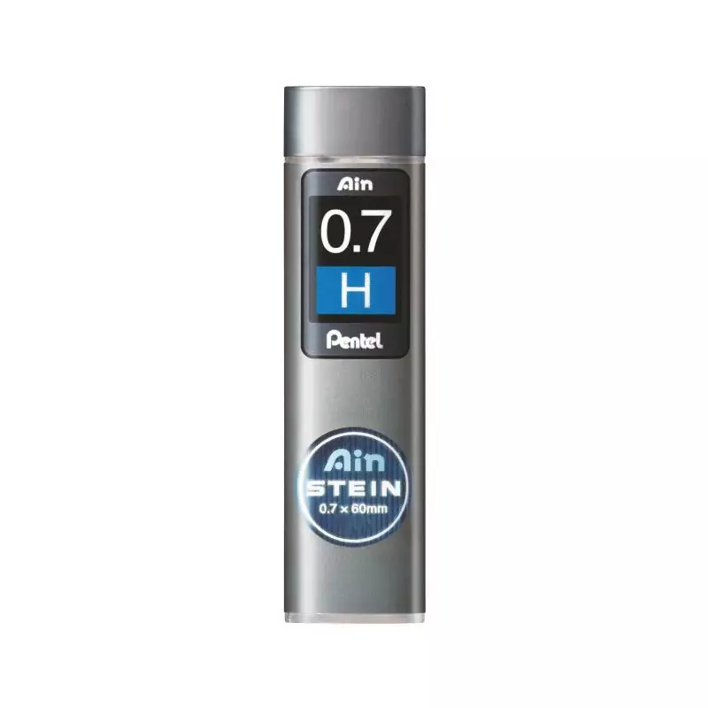 Pentel AIN Stein Mechanic Pencil Lead Graphite 0.7 mm Tip Size for Home, School & Office Use, C407