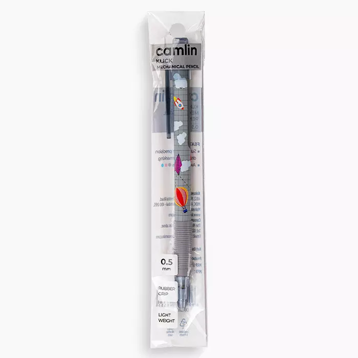 camlin-klick-mechanical-pencil-05-mm-lead-assorted-body-color