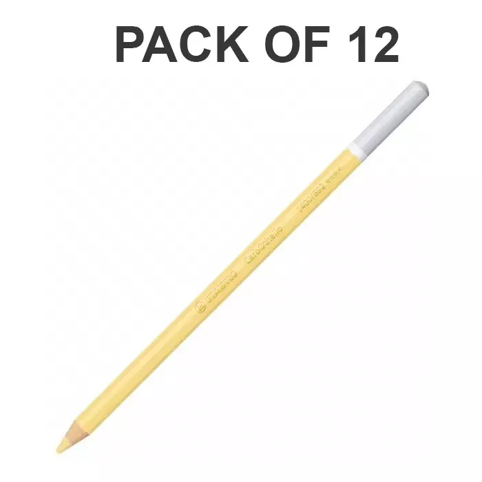 Stabilo CarbOthello Chalk-Pastel Pencil 4.4 mm Lead Diameter Golden Ochre Light, 1400/692 (Pack of 12)