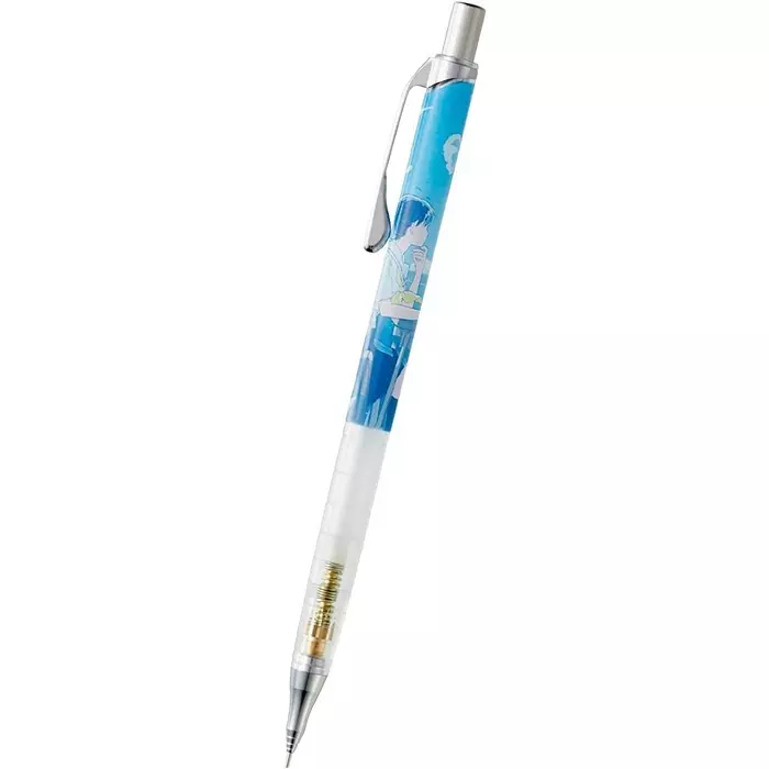 GENERIC Mechanical Pencil with 0.5 mm Pre-loaded Medium Soft Lead Assorted, OS015 (Pack of 2 Pcs)