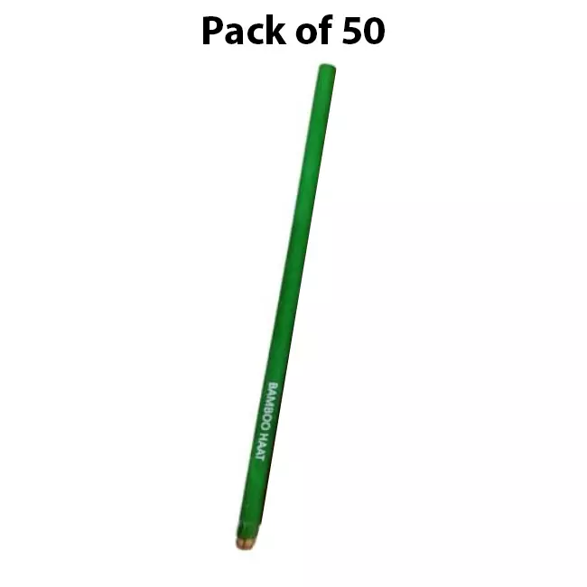 Bamboo Haat Coloured Paper Seed Pencil for Home, Office & Schools, BH_CP_SPCL (Pack of 50 Pcs)