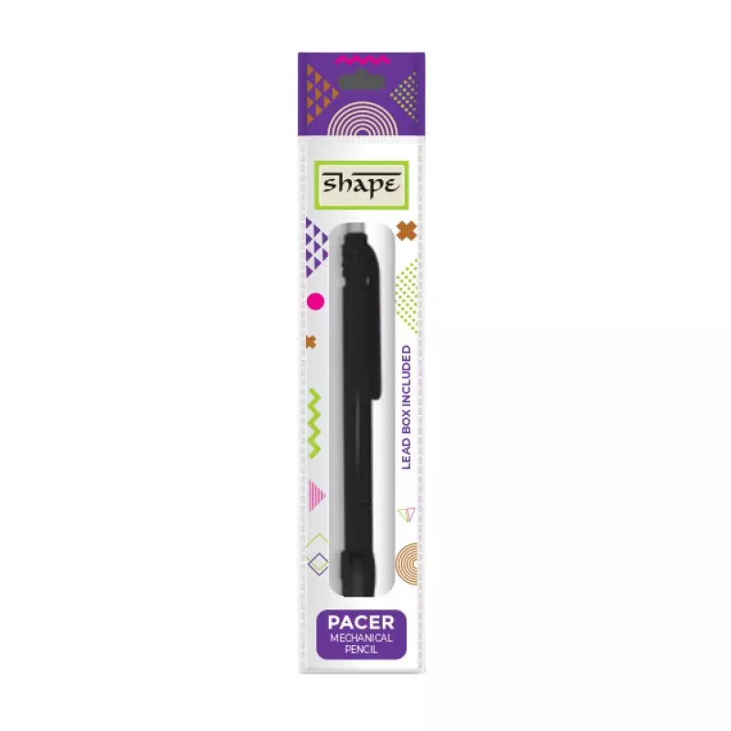 Shape Pacer Mechanical Pencil With Lead 0.7 mm Tip Size Black, A270501