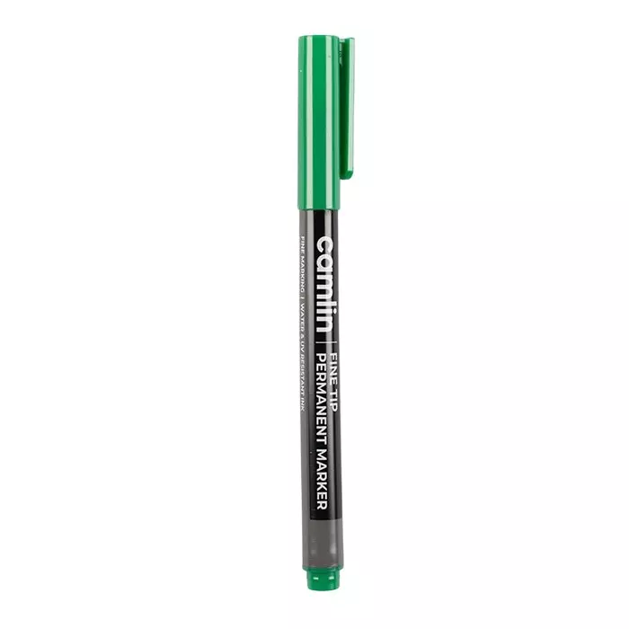 Camlin Fine Tip Permanent Marker Set of 10 Pcs