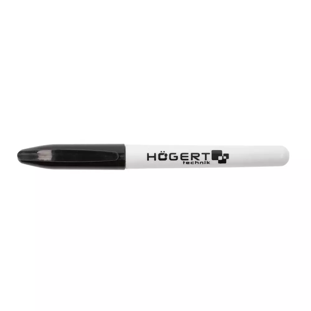 Hogert Technik Permanent Marker Black Ink Color and 130 mm Length for Permanent Marking on Any Surface, HT3B780 (Pack of 45)