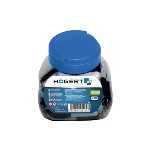 hogert-technik-permanent-marker-mix-of-black-blue-purple-red-ink-color-and-95-mm-length-ht3b774-pack-of-80