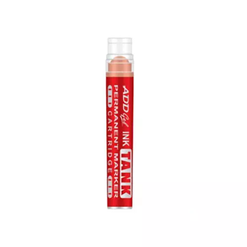 Add Gel Ink Tank Permanent Marker Cartridge System Red Body Color Red Ink Color