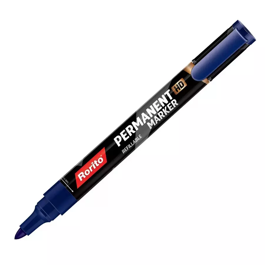Rorito Permanent HD Marker Green Ink Color Plastic Anti Fray Tip