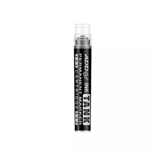 Add Gel Ink Tank Permanent Marker Cartridge System Black Body Color Black Ink Color