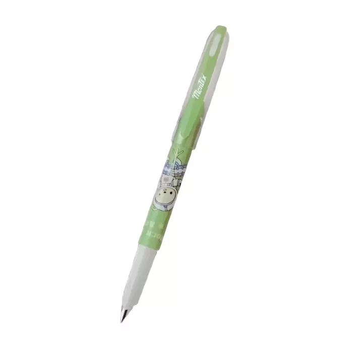 Montex Rock N Roll Fountain Pen Blue Ink Color Plastic for Home, School & Office Use