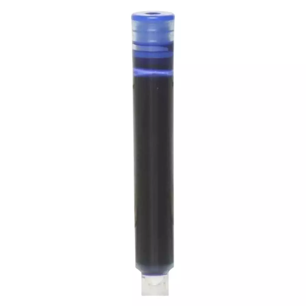 Montex Fountain Pen Cartridge Blue Ink Color Plastic for Home, School & Office Use