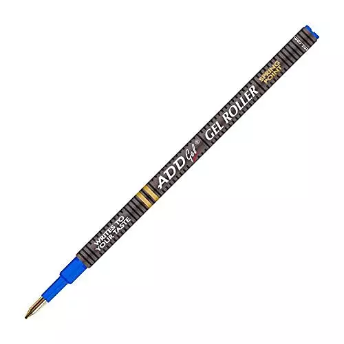 Add Gel Roller Refill Blue Ink Color (Pack of 10)