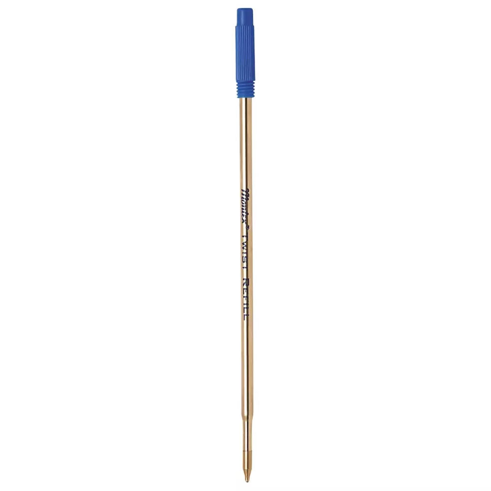Montex Twist Refill Blue Ink Color Plastic for Home, School & Office Use