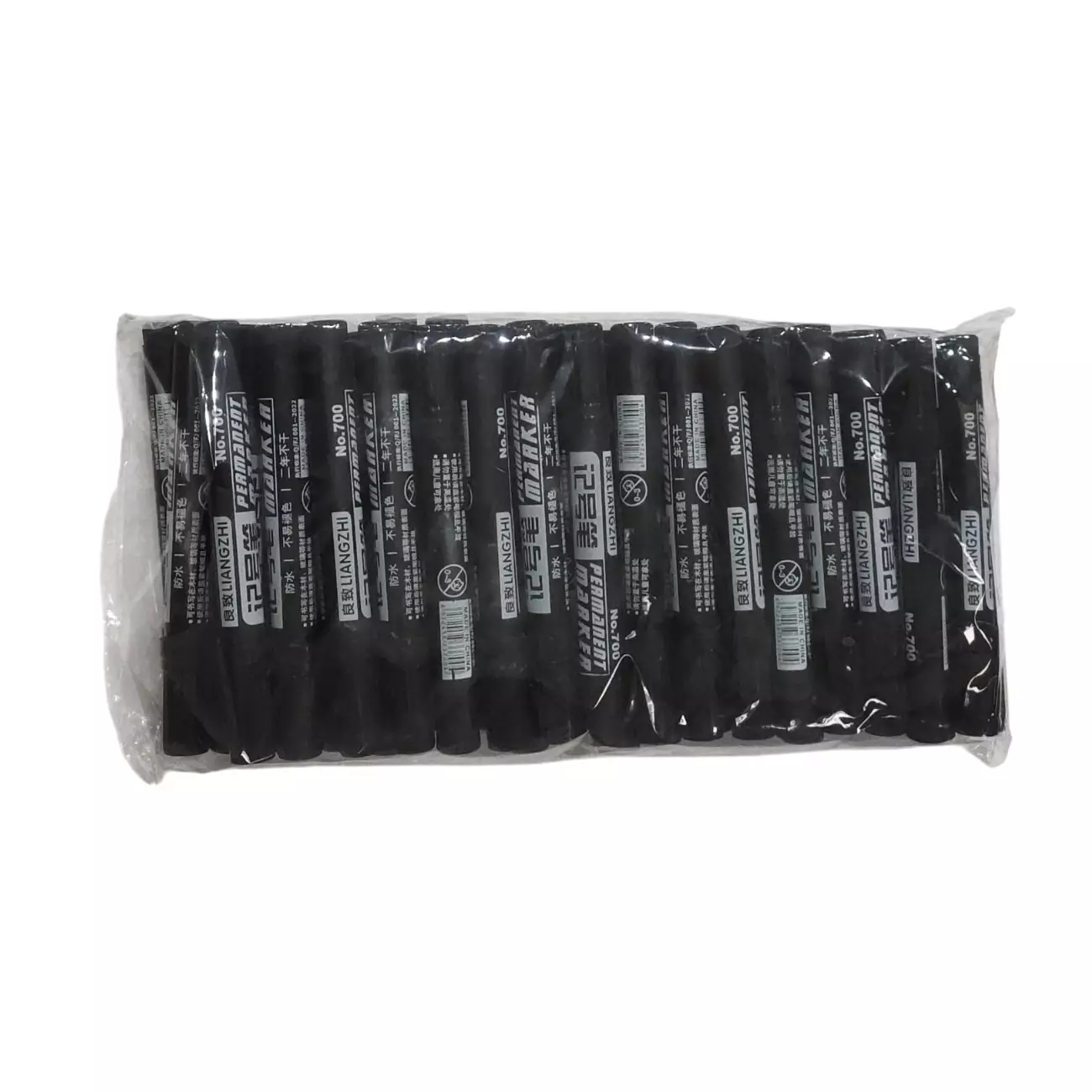 GENERIC Permanent Marker Black, No-700 (Pack of 25)