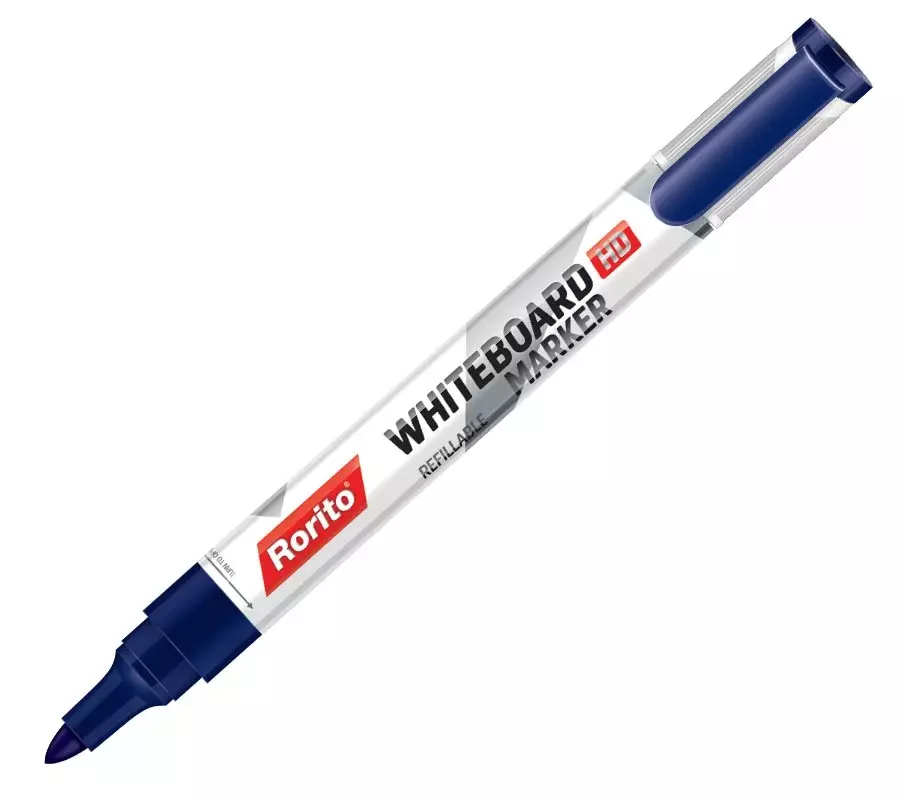 Rorito White Board HD Marker Green Ink Color Anti Fray Tip Plastic