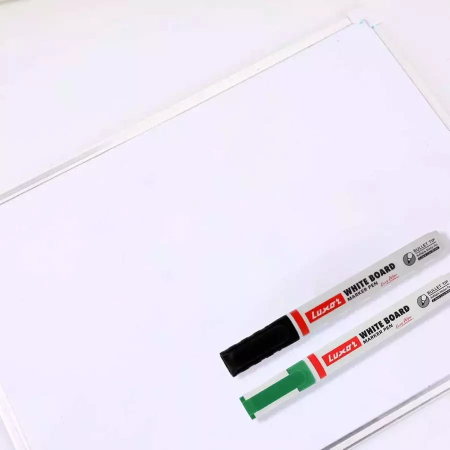 Luxor 1223 Whiteboard Marker Pens Black (Pack of 50)