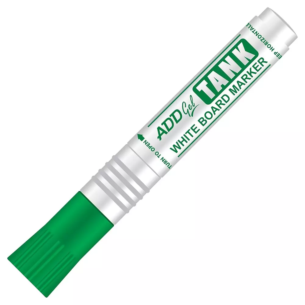 Add Gel Tank Whiteboard Marker Green Ink Color