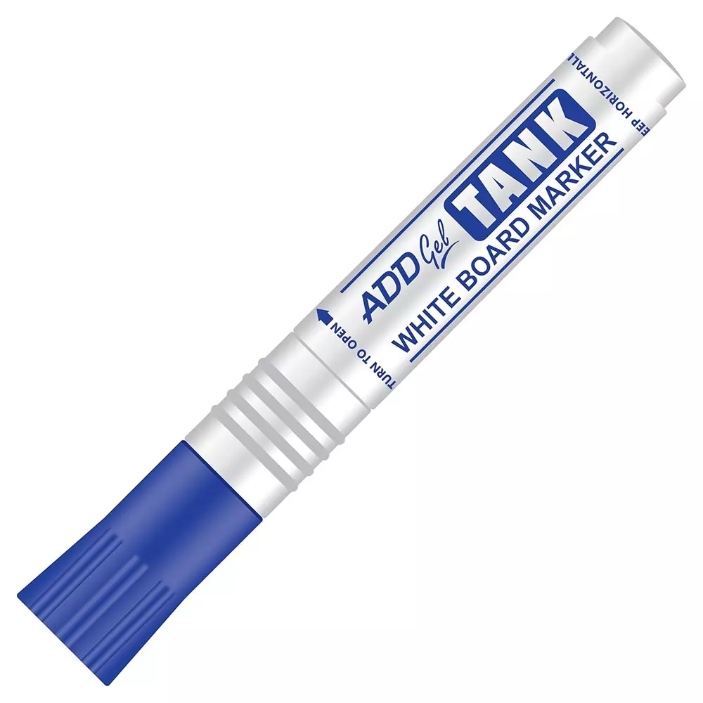 Add Gel Tank Whiteboard Marker Blue Ink Color