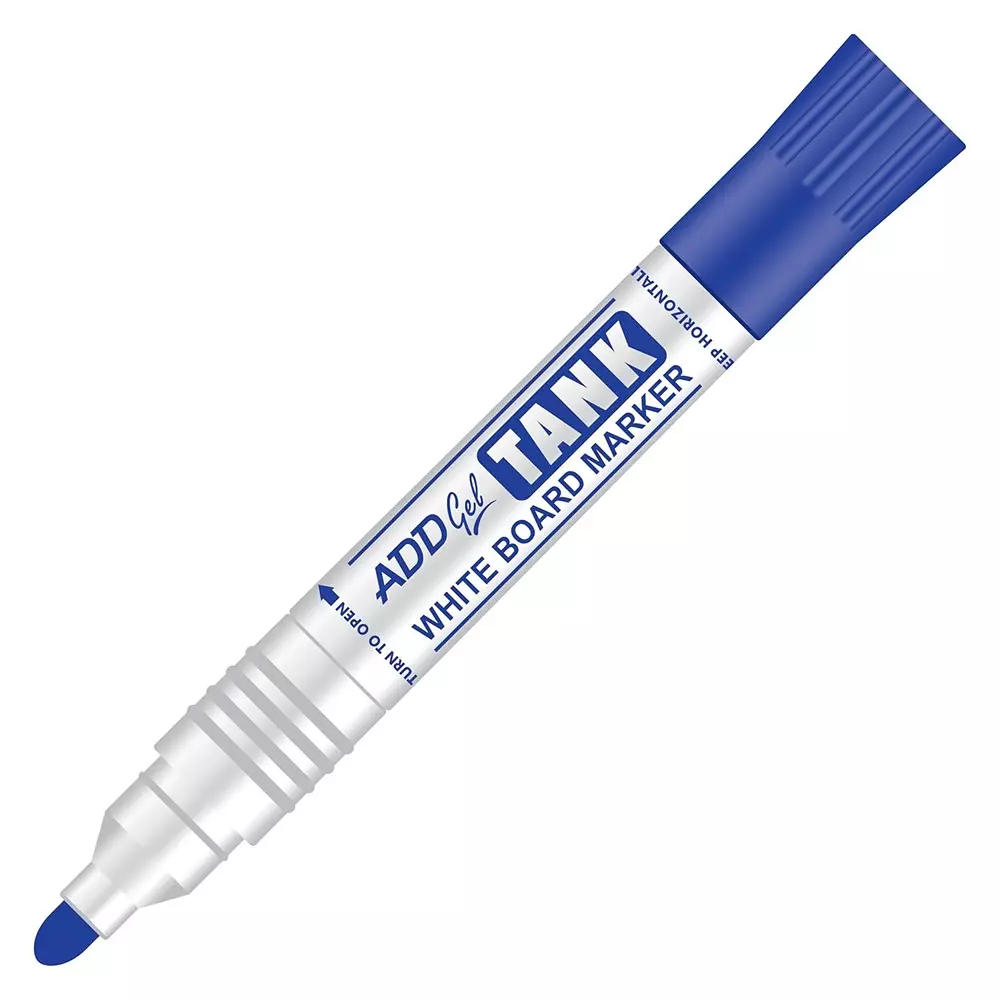Add Gel Tank Whiteboard Marker Blue Ink Color