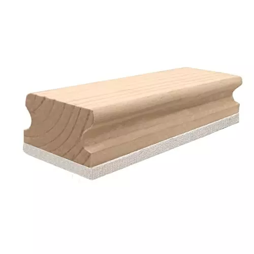 EDUWAY ‎Rectangular Premium Delta Wooden for Whiteboard and Chalkboard Multicoloured (Pack of 2)