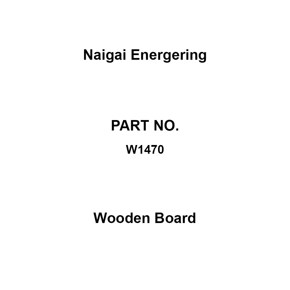 Naigai Energering Wooden Board Wood 620 mm Next to Dimensions, W1470