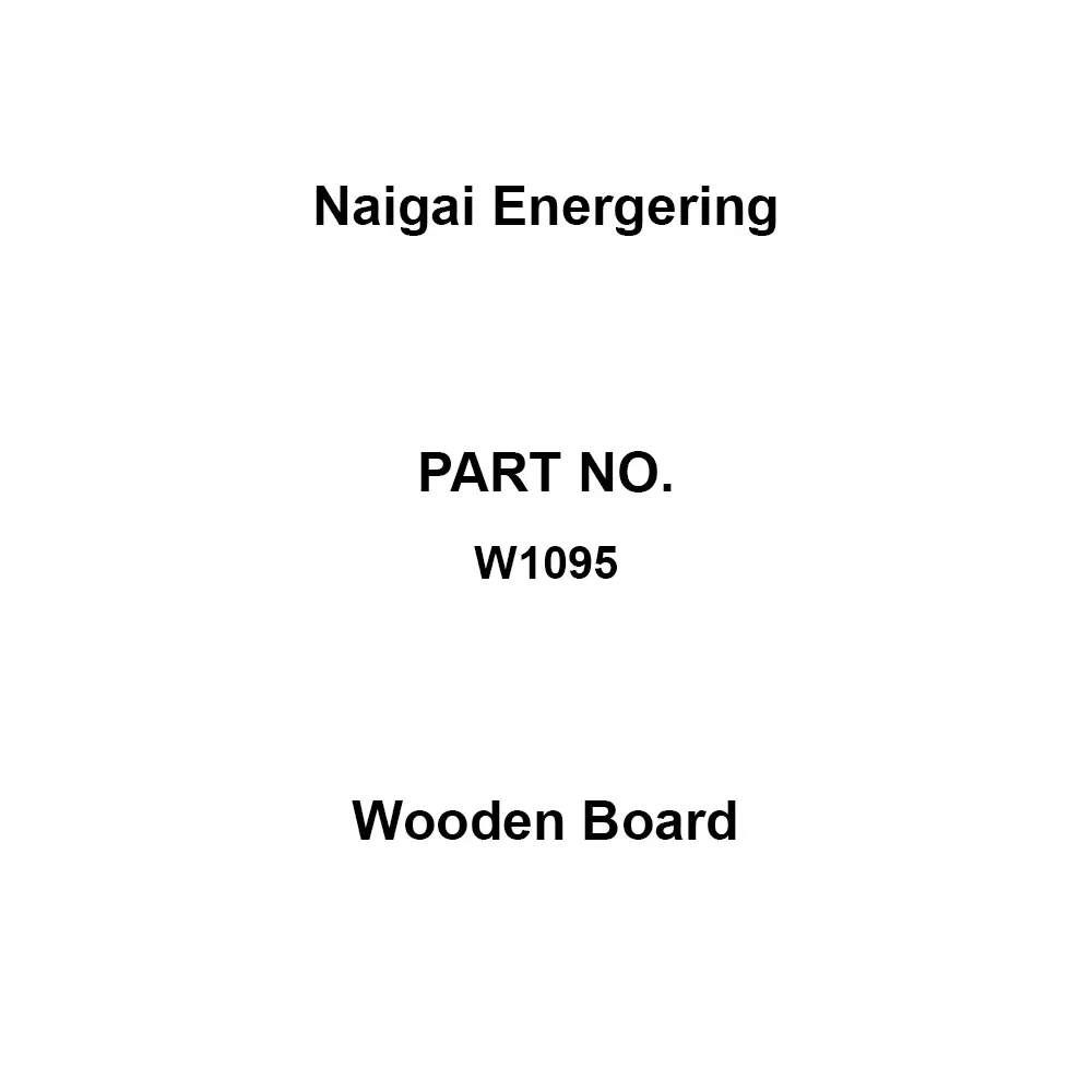 Naigai Energering Wooden Board Wood 870 mm Next to Dimensions, W1095