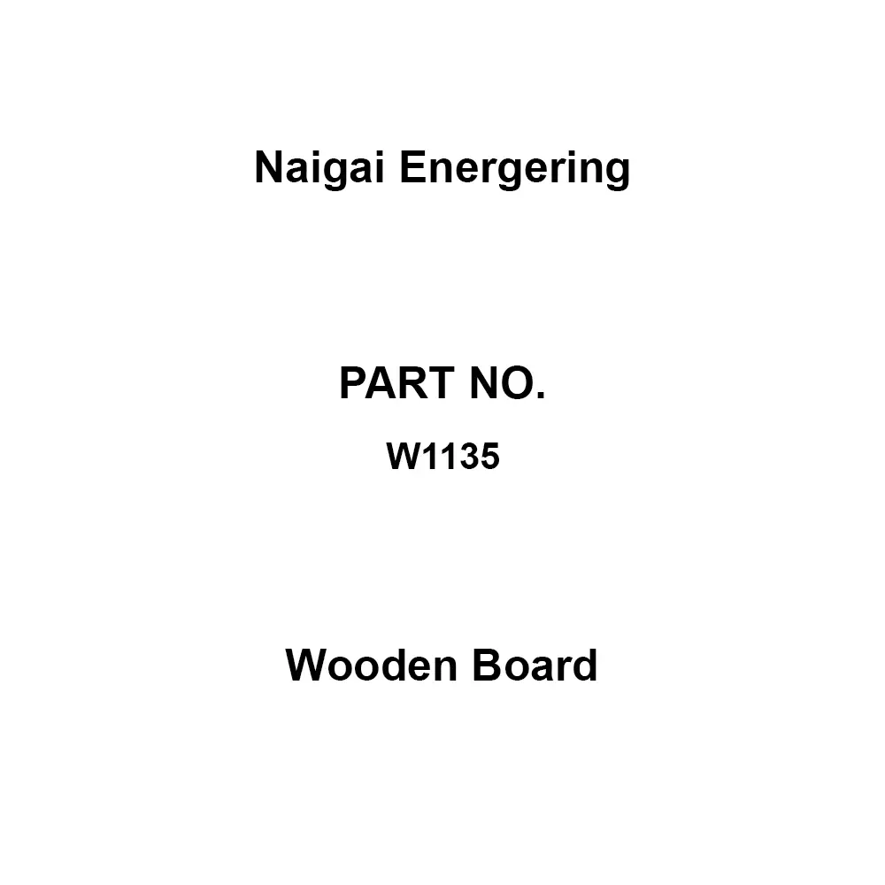 Naigai Energering Wooden Board 1020x270 mm Circuit Board Dimensions, W1135