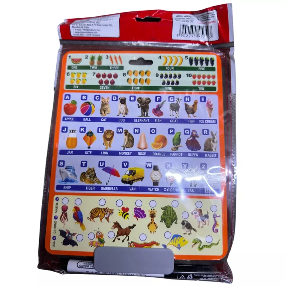 Add Gel Whiteboard Slate