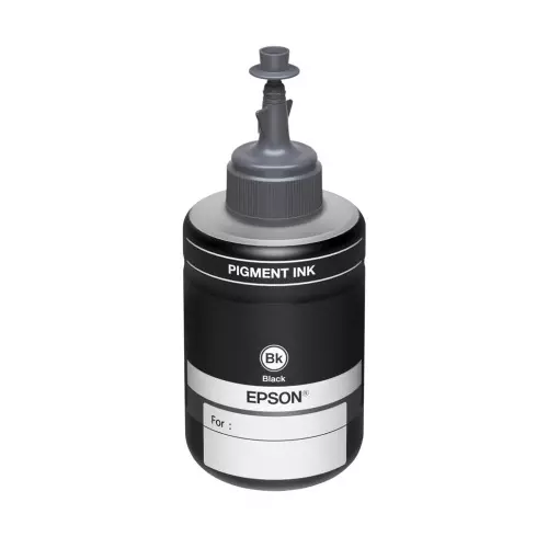 Epson 140 ml Original Black Mono Pigment 774 Ink Bottle, T7741