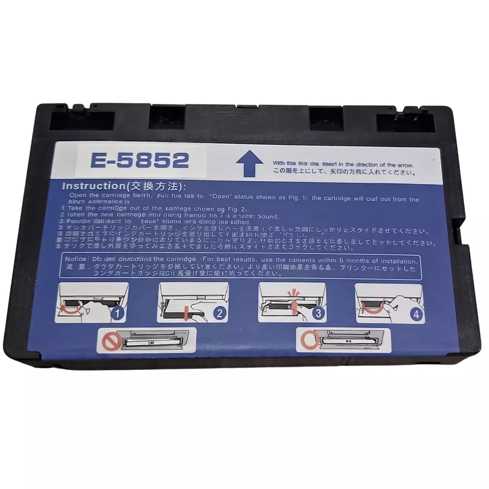 Dubaria 5852 Ink Cartridge Cyan, Magenta, Yellow, Black Combo Pack for Epson PM210, PM215, PM235, PM245, PM250, PM270, PM310 Printers, Epson T5852 Photo Cartridge