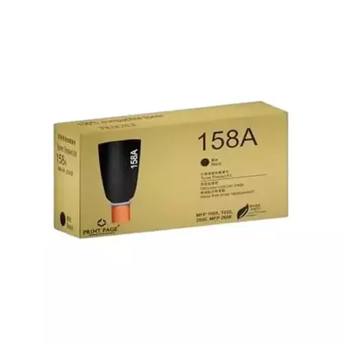 GENERIC 158A Black compatible LaserJet Tank Toner Reload Kit, W1580A (Pack of 5)