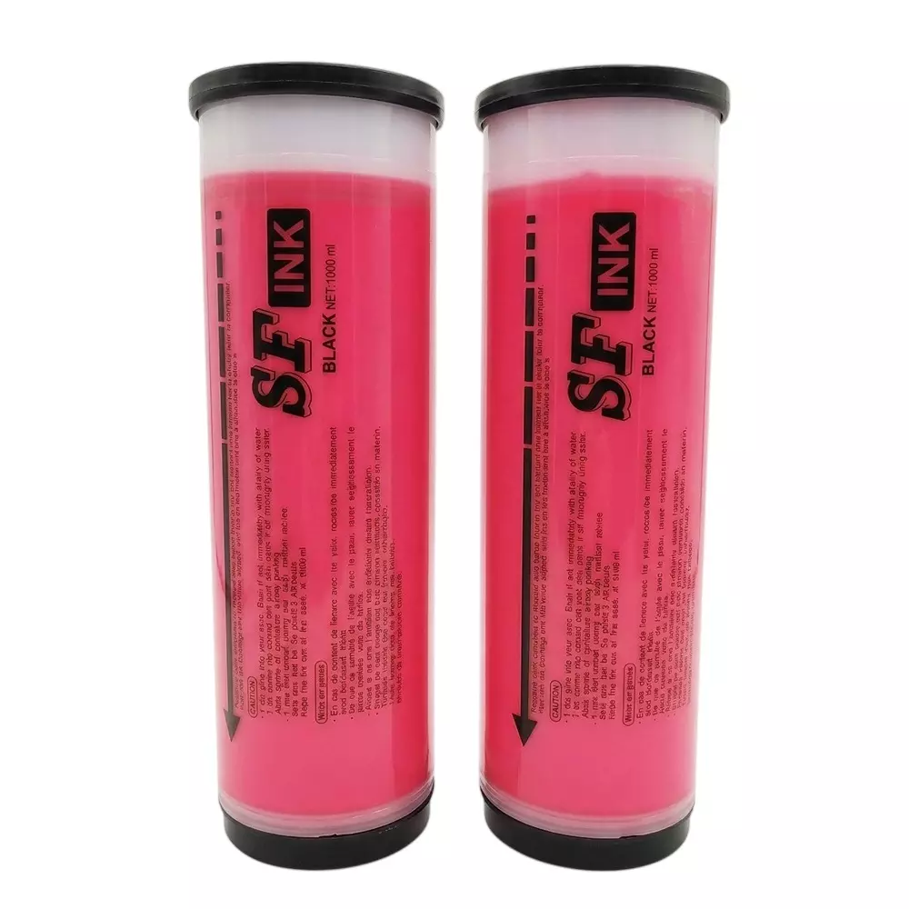 RT S6930 F-Type Ink Bottle Red for Riso SF5050/5350/5450/5130/5330/5250/5430/5030 (Pack of 2 Pcs)