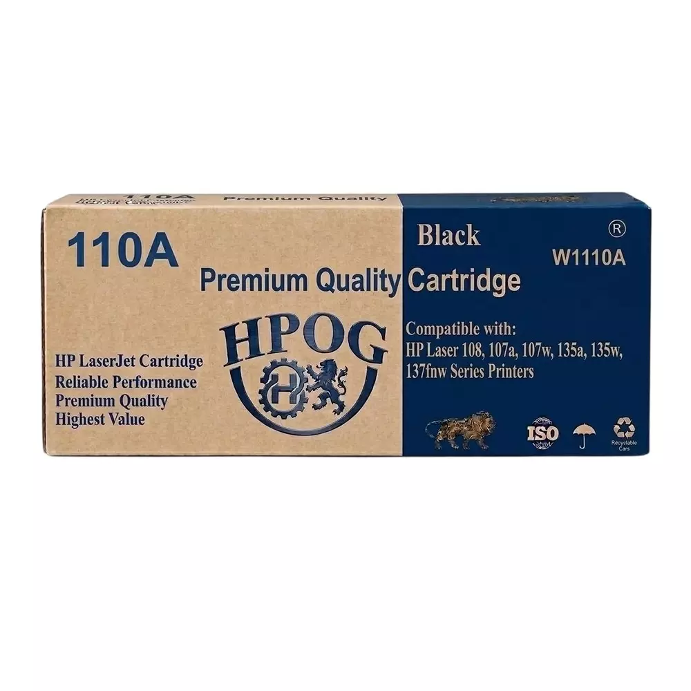 HPOG Toner Catridge Black Ink 1500 Pages Print Capacity for HP Laser 108 & MFP 136, 138