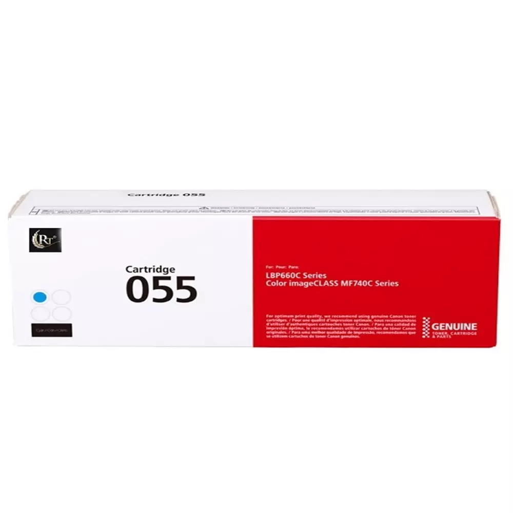 RT 55 Toner Cartridge Cyan 2300 Pages Yield for Canon Color image CLASS MF740 Series and LBP664Cdw