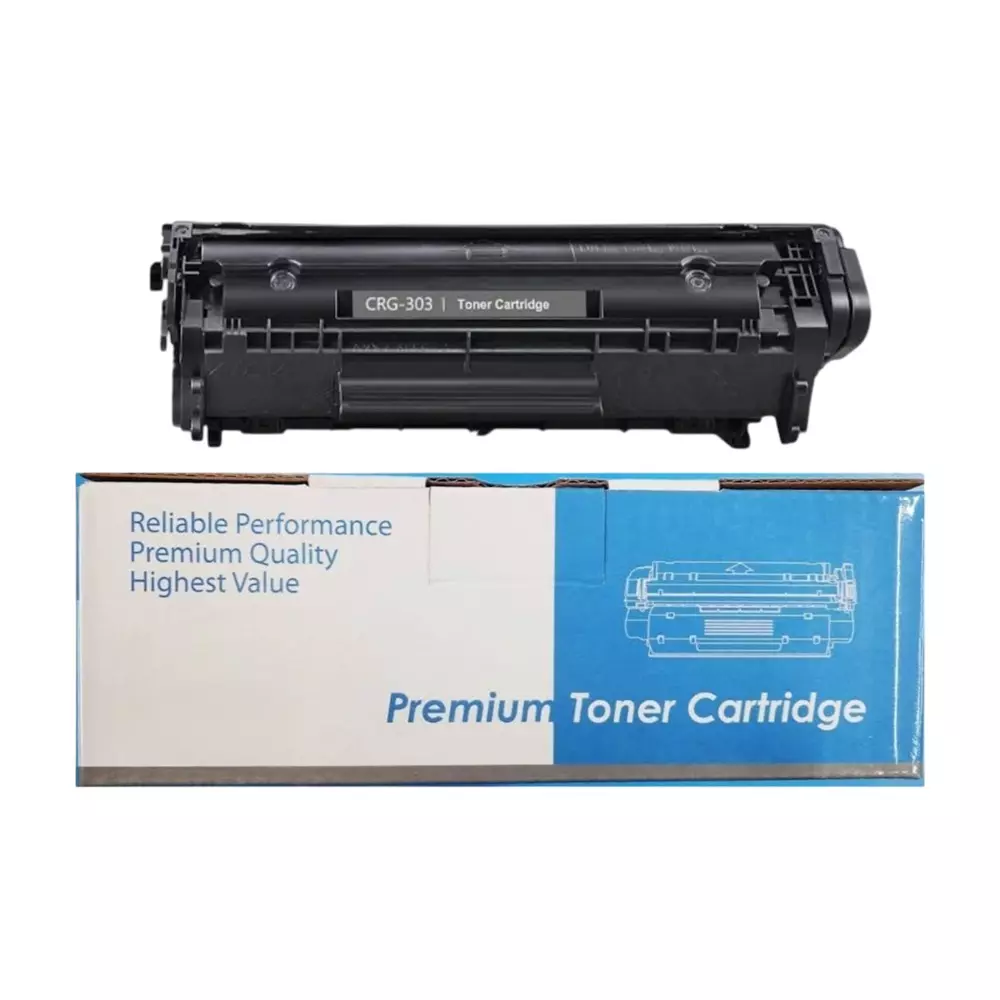 Premium Toner Cartridge Black Compatible for Canon 303 , CRG 303