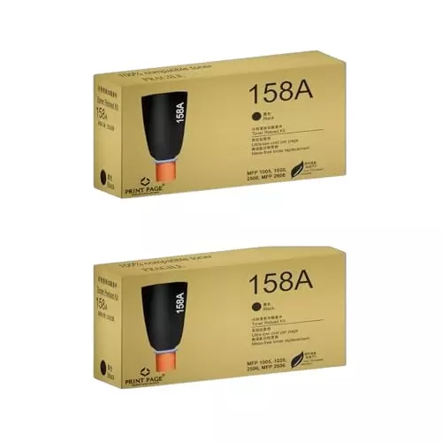 GENERIC 158A Black compatible LaserJet Tank Toner Reload Kit, W1580A