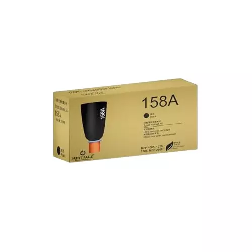 GENERIC 158A Black compatible LaserJet Tank Toner Reload Kit, W1580A