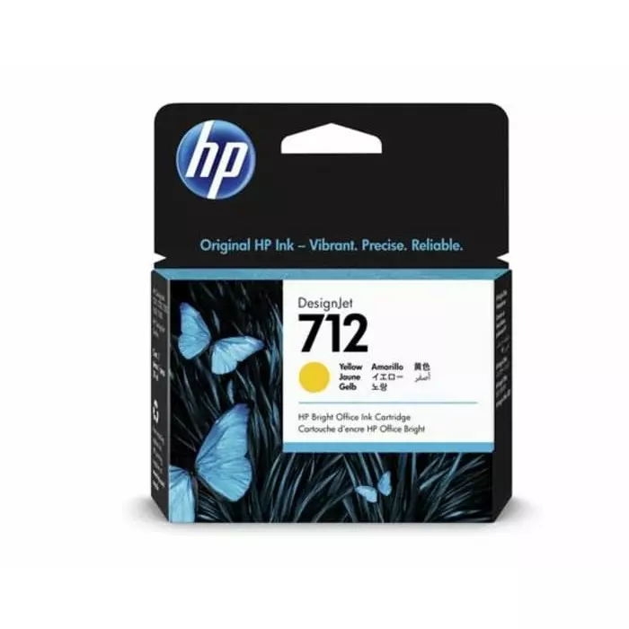 HEWLETT PACKARD Yellow Ink Cartridge, 3ED69A