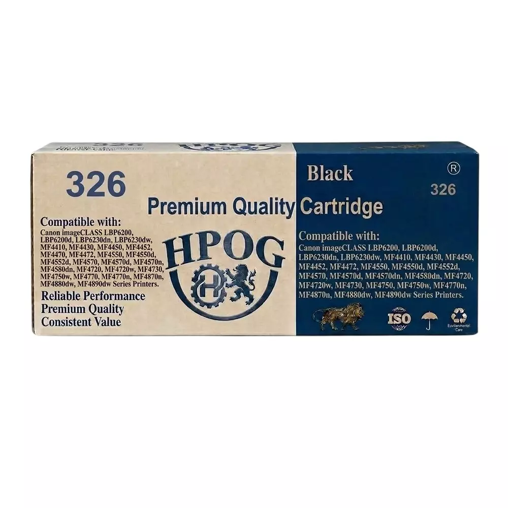 HPOG Toner Catridge Black Ink 2100 Pages Print Capacity for Canon LBP6200 & LBP6230