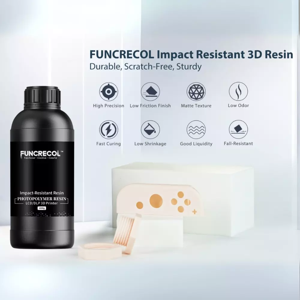 FUNCRECOL 3D Printer Resin Mia Skin 88D