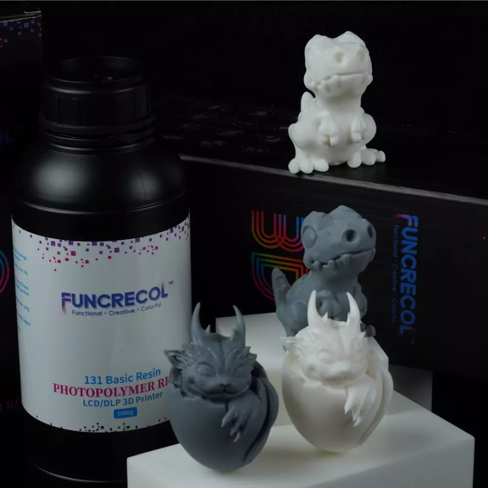 FUNCRECOL 3D Printer Resin Photopolymer Grey