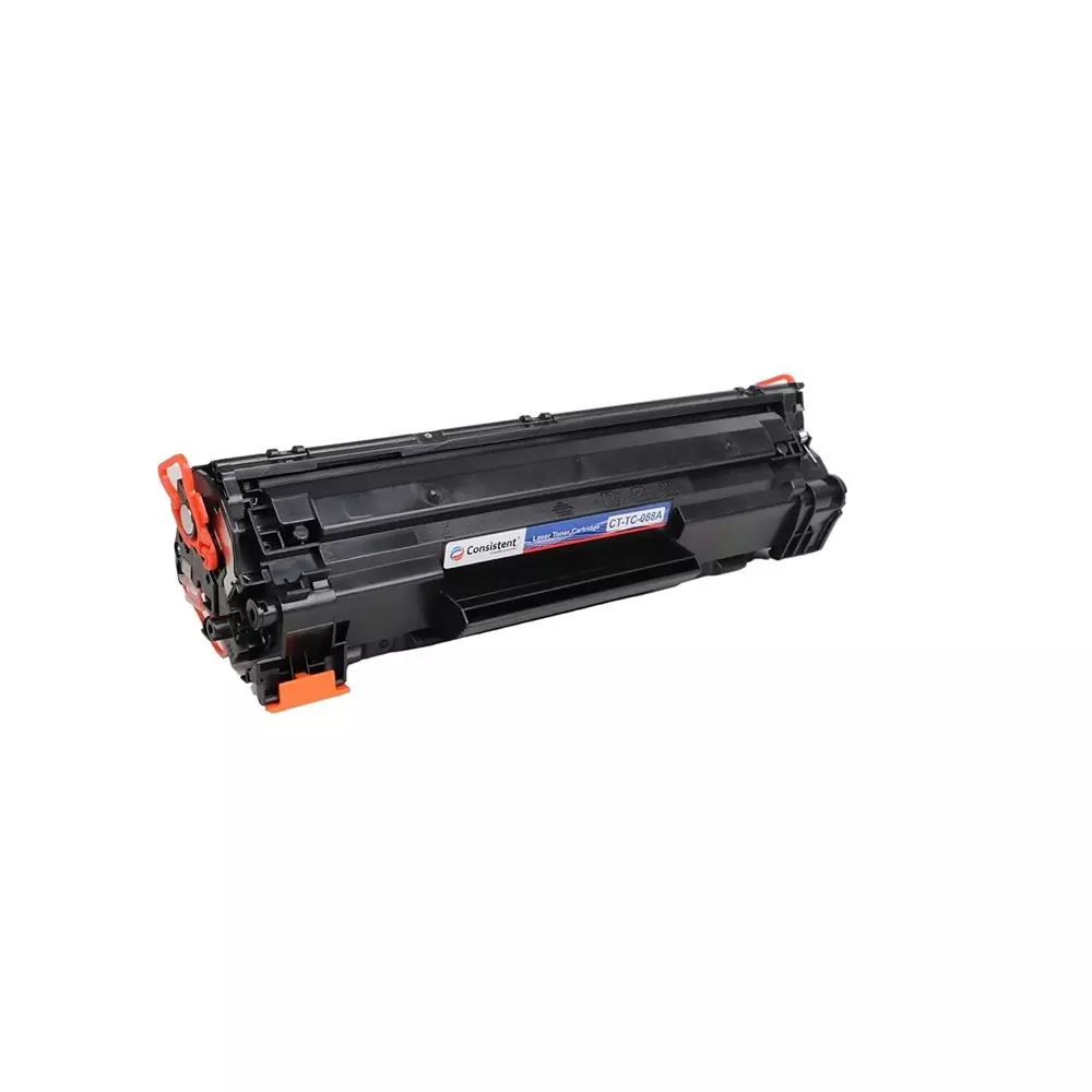 Consistent Laser Toner Cartridge 2000 Page Yield Black Ink for HP Laserjet Printer P1007/P1106/P1108/P1008/M1213nf MFP/M1136 MFP/M126nw MFP/M1218nfs/M128fw MFP/M128fn MFP, CTTC088A