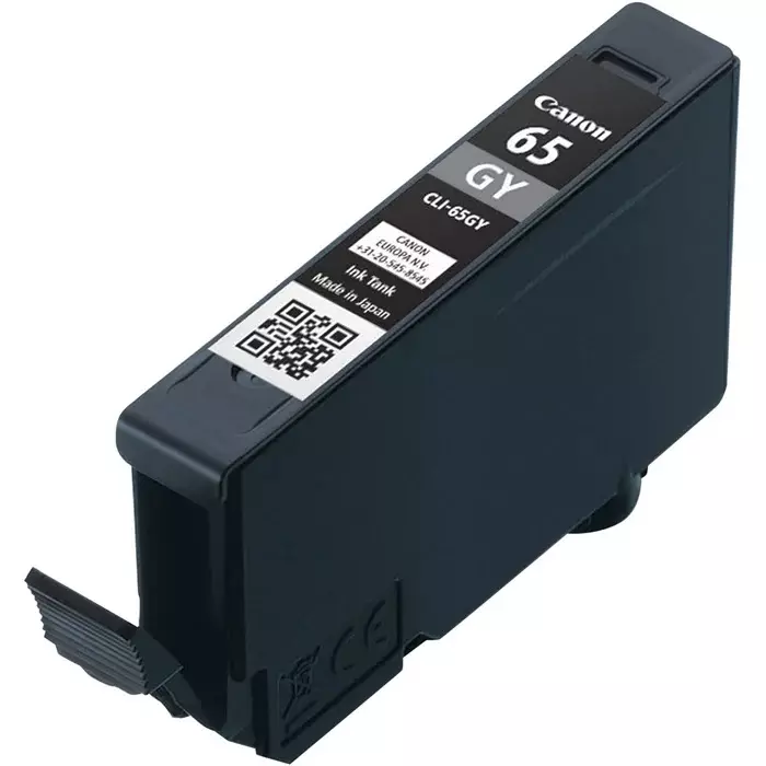 Canon Ink Cartridge Gray Ink Color 12.6 ml Bottle for PRO-200 Models, CLI-65 GY