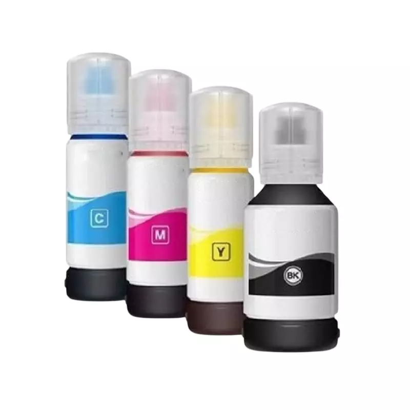 RT 001 Ink Bottle Set 70 ml (C/Y/M) & 120 ml (Black) Volume for L4150, L4160, L6160, L6170, L6190