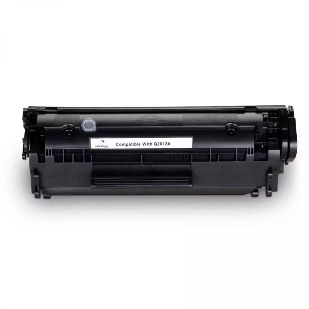 Infytone Compatible Toner Cartridge 12A/303A/FX9 Black Color Compatible For HP Q2612A (Pack of 1)