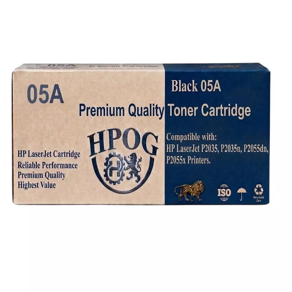 HPOG Toner Catridge Black Ink 2300 Pages Print Capacity for HP LaserJet P2035 & P2055