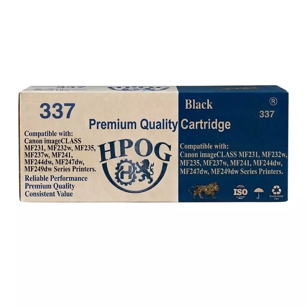 HPOG Toner Catridge Black Ink 2000 Pages Print Capacity for Canon imageCLASS MF210, MF220, MF230 & MF240